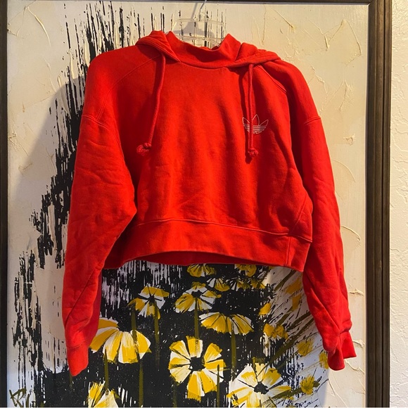 Adidas Cropped Hoddie - Picture 5 of 5